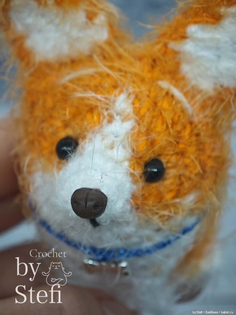 Щенок Зюблик — Вязаные игрушки и амигуруми: крючком