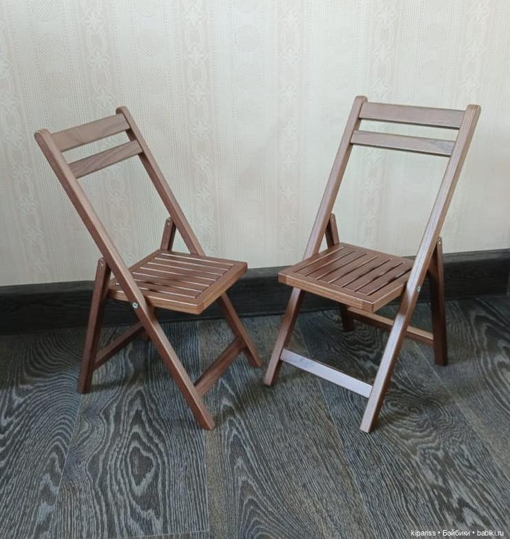 Ширма и стулья для 60+ — Мебель для кукол и домиков: фото (фото 8)