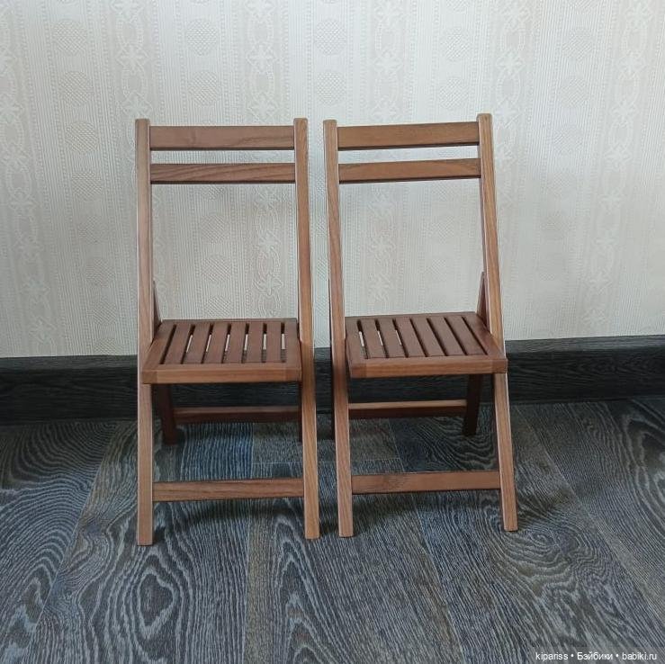 Ширма и стулья для 60+ — Мебель для кукол и домиков: фото (фото 10)