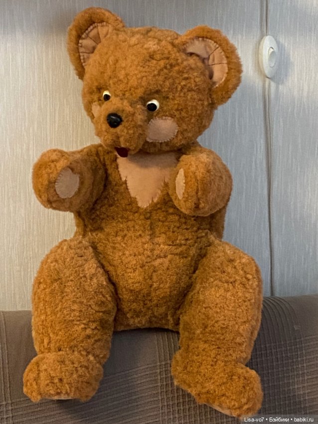 Мишка-обнимашка — Реставрация и преображение кукол: ремонт (фото 6)