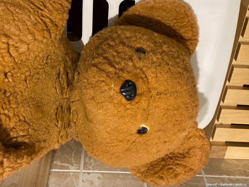 Мишка-обнимашка — Реставрация и преображение кукол: ремонт (фото 9)