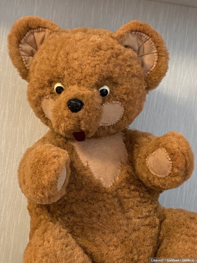 Мишка-обнимашка — Реставрация и преображение кукол: ремонт (фото 5)