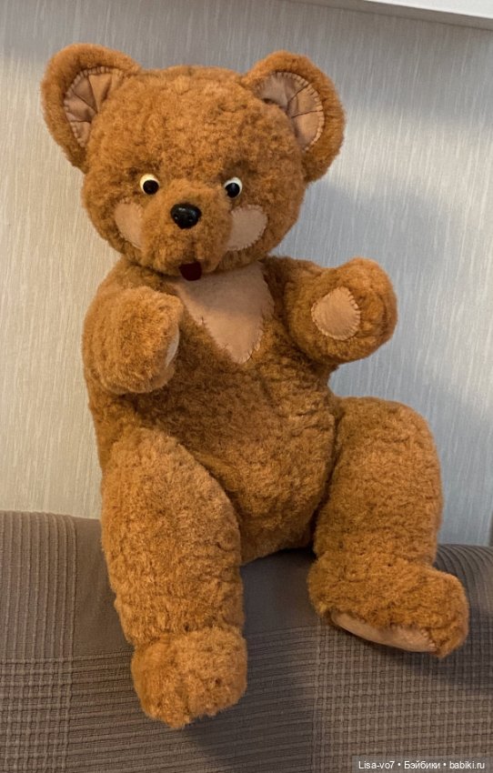 Мишка-обнимашка — Реставрация и преображение кукол: ремонт (фото 4)