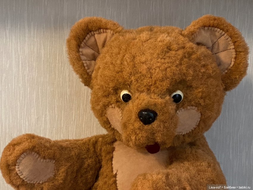 Мишка-обнимашка — Реставрация и преображение кукол: ремонт (фото 3)