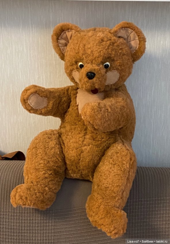 Мишка-обнимашка — Реставрация и преображение кукол: ремонт (фото 2)