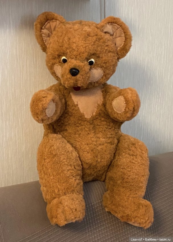 Мишка-обнимашка — Реставрация и преображение кукол: ремонт