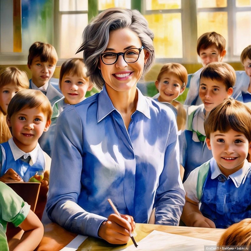 С днём учителя — Рисование и арт: скетчи