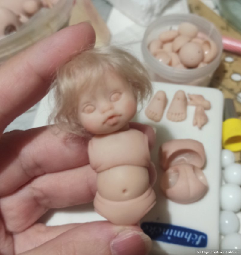 Любопытство кукольника — Авторские шарнирные куклы своими руками: лепка