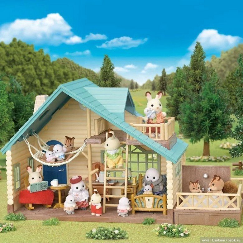 Cемья птичек Шима-энага — Sylvanian Families (Сильвания Фэмили): домики (фото 3)