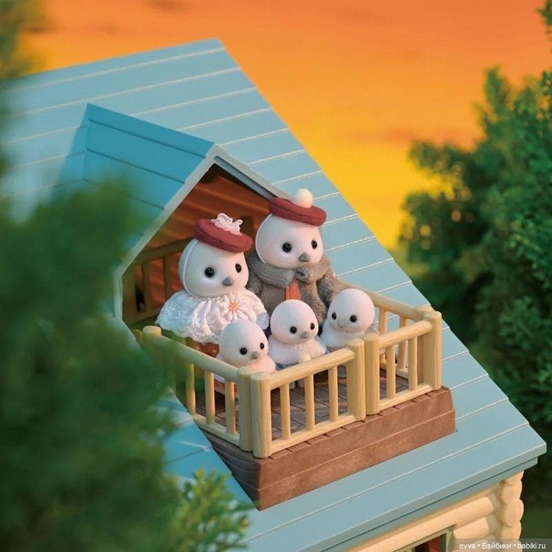 Cемья птичек Шима-энага — Sylvanian Families (Сильвания Фэмили): домики (фото 4)