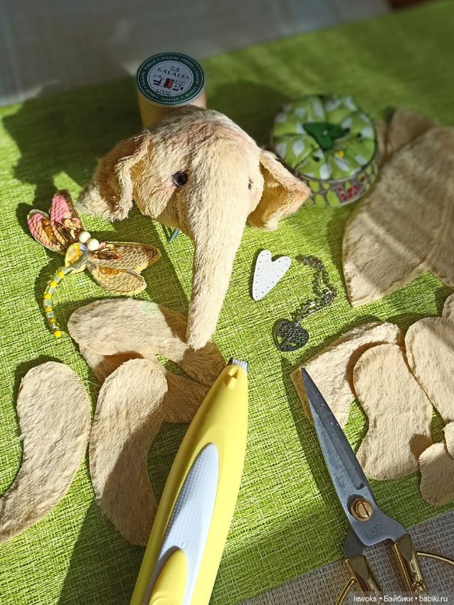 Слоник Тедди — Авторские мишки Тедди и друзья: фото