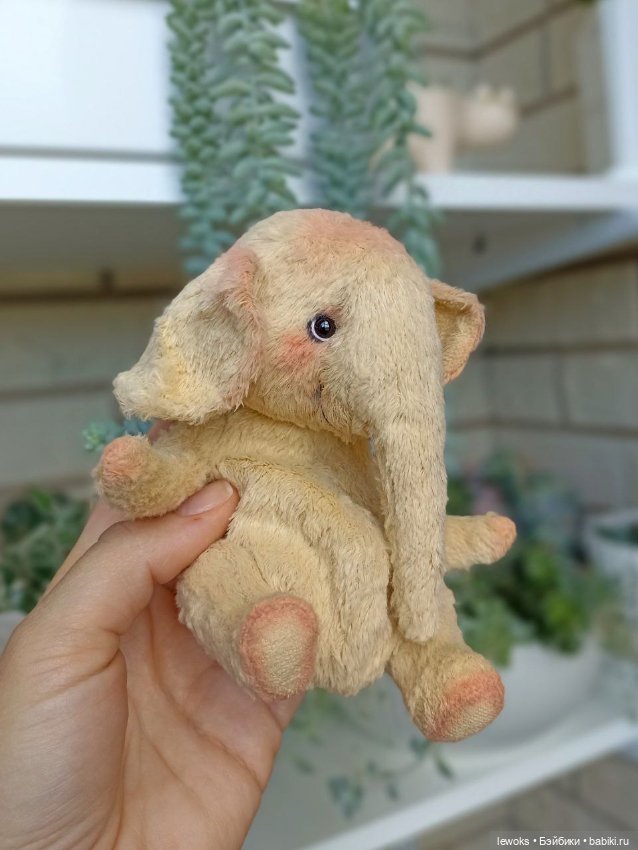 Слоник Тедди — Авторские мишки Тедди и друзья: фото (фото 3)