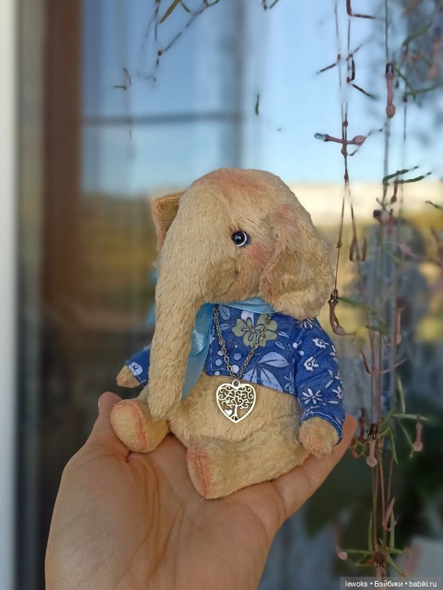 Слоник Тедди — Авторские мишки Тедди и друзья: фото (фото 6)