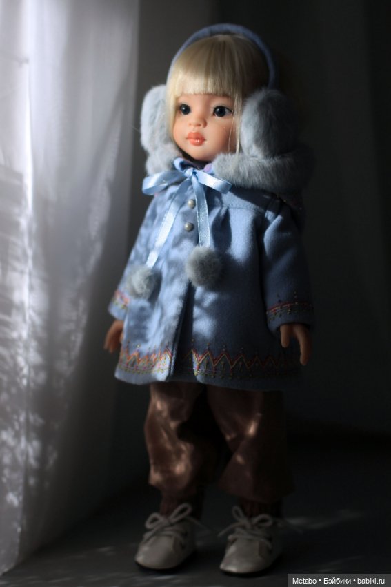 Пальто с капюшоном для волшебной зимы