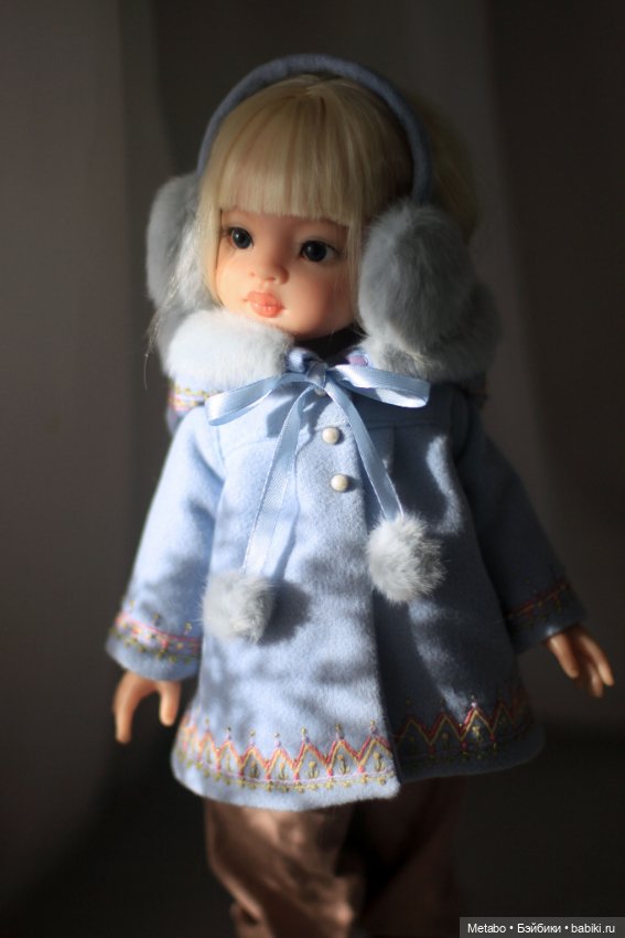 Пальто с капюшоном для волшебной зимы