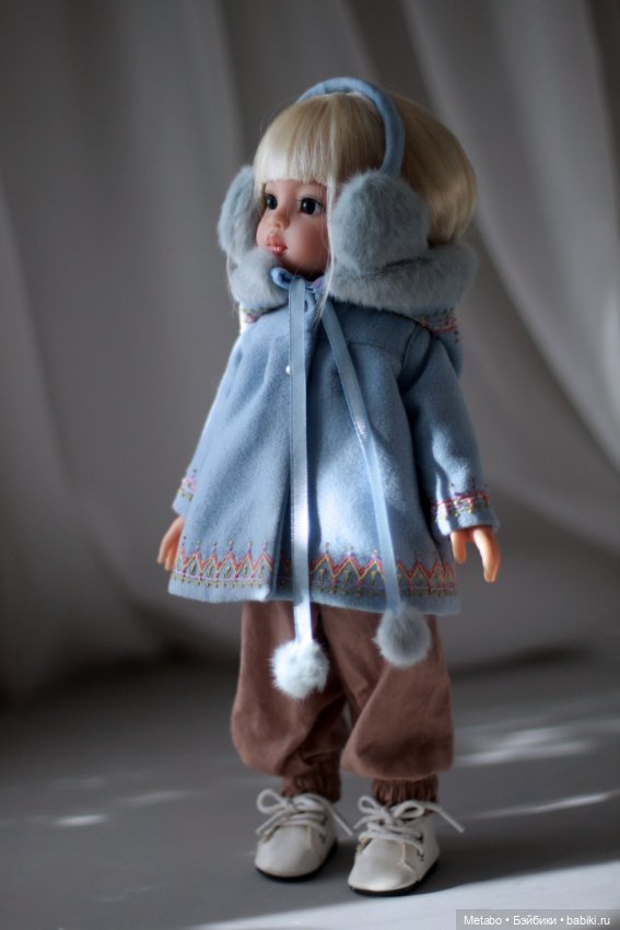 Пальто с капюшоном для волшебной зимы