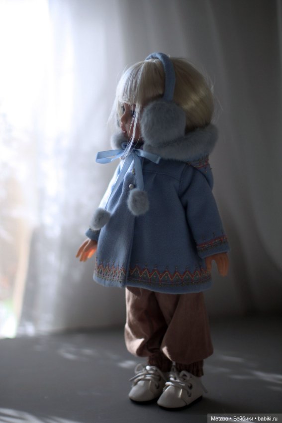 Пальто с капюшоном для волшебной зимы