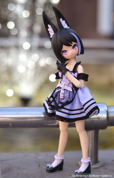 Слегка готичная зайка — Куклы и тела UFdoll (ЮФдолл): Blind Box (фото 4)