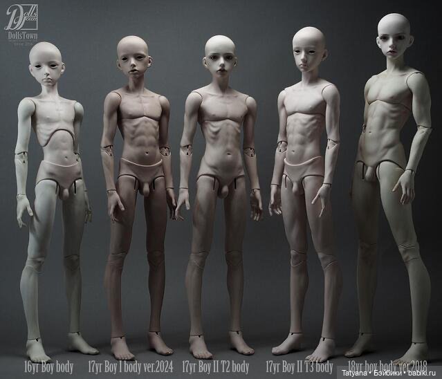 17yr Boy II T3 Body от DollsTown