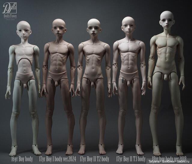 17yr Boy II T3 Body от DollsTown (фото 3)