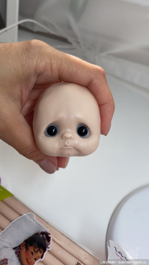Вторая попытка -Сима 🤗 — Авторские шарнирные куклы своими руками: лепка (фото 2)