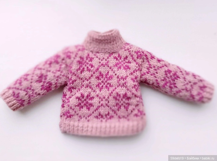 Блиц мастер класс по вязанию свитера с норвежским жаккардом для ПР (фото 3)