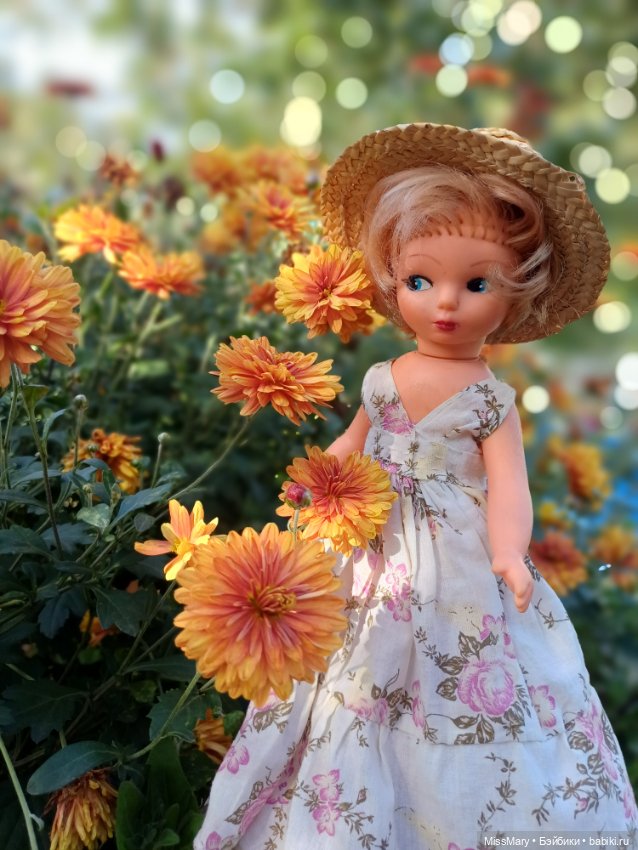 Дама в шляпе — Винтажные куклы ГДР (Немки): Бигги (фото 6)