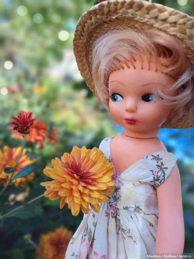 Дама в шляпе — Винтажные куклы ГДР (Немки): Бигги (фото 4)