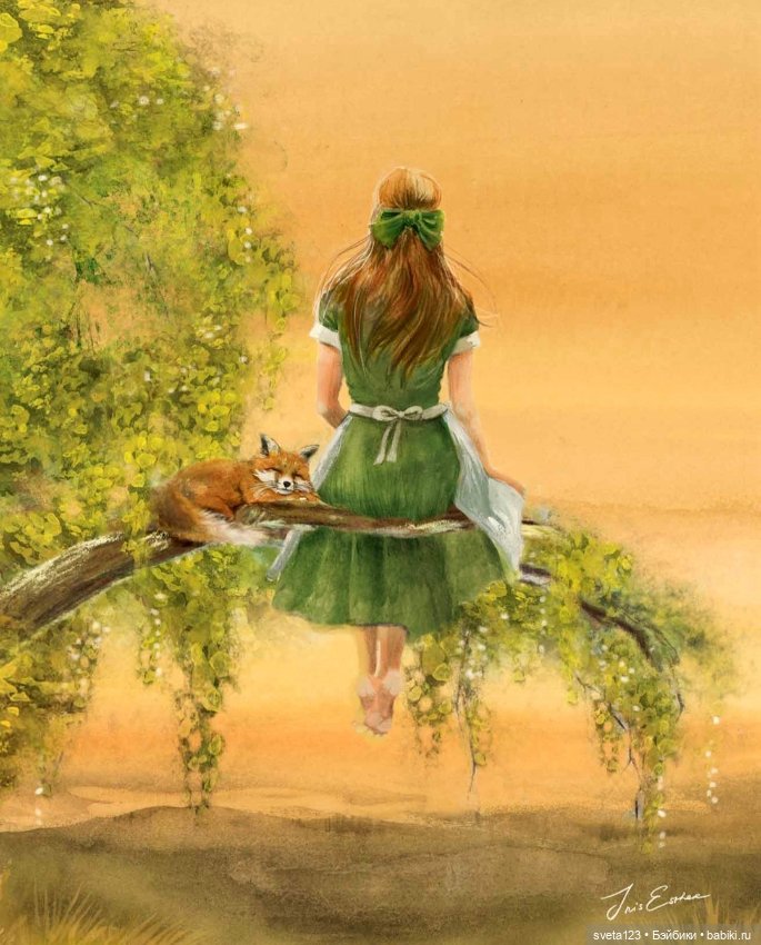 Иллюстратор Iris Esther — Интересное обо всем: поздравления