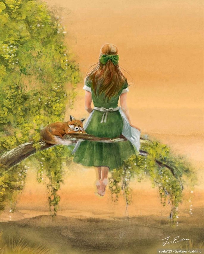 Иллюстратор Iris Esther — Интересное обо всем: поздравления