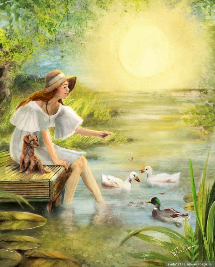 Иллюстратор Iris Esther — Интересное обо всем: поздравления