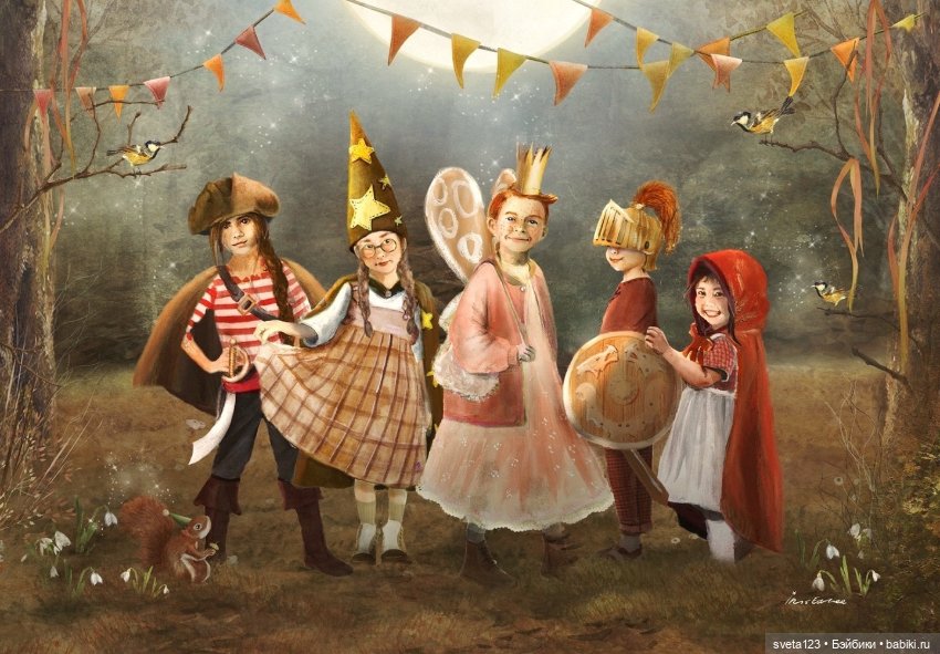 Иллюстратор Iris Esther — Интересное обо всем: поздравления