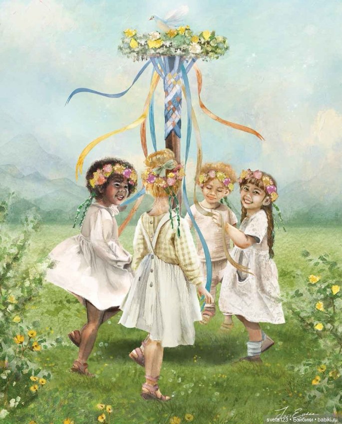 Иллюстратор Iris Esther — Интересное обо всем: поздравления