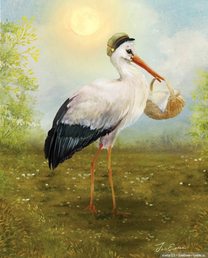 Иллюстратор Iris Esther — Интересное обо всем: поздравления