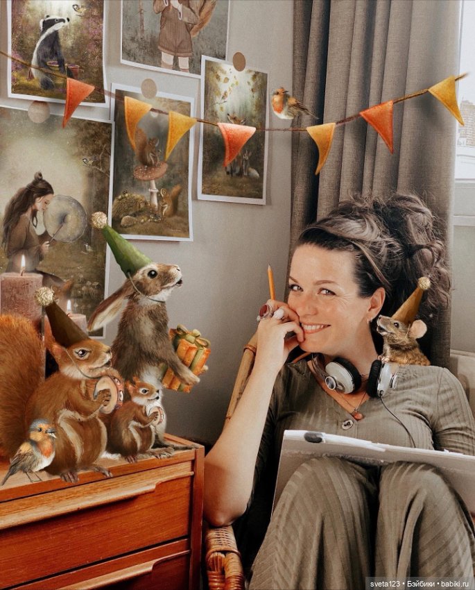 Иллюстратор Iris Esther — Интересное обо всем: поздравления