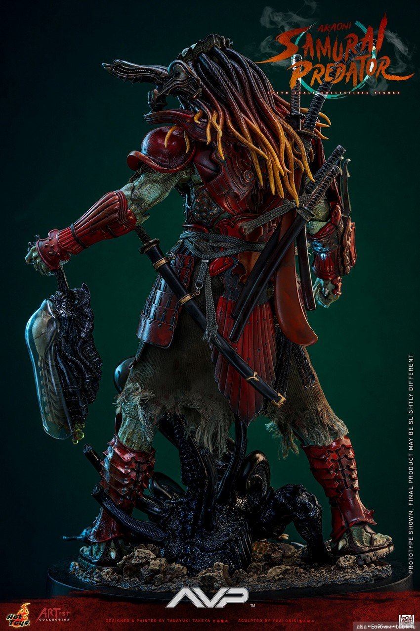 Hot Toys - Хищника-Самурая 2.0 (фото 8)