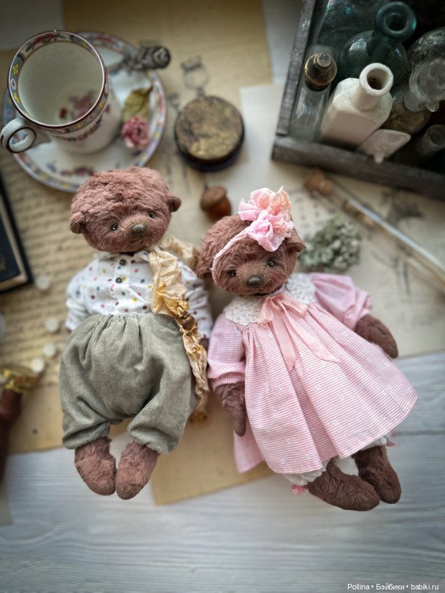 Teddy bear 🧸 — Авторские мишки Тедди и друзья: фото (фото 6)