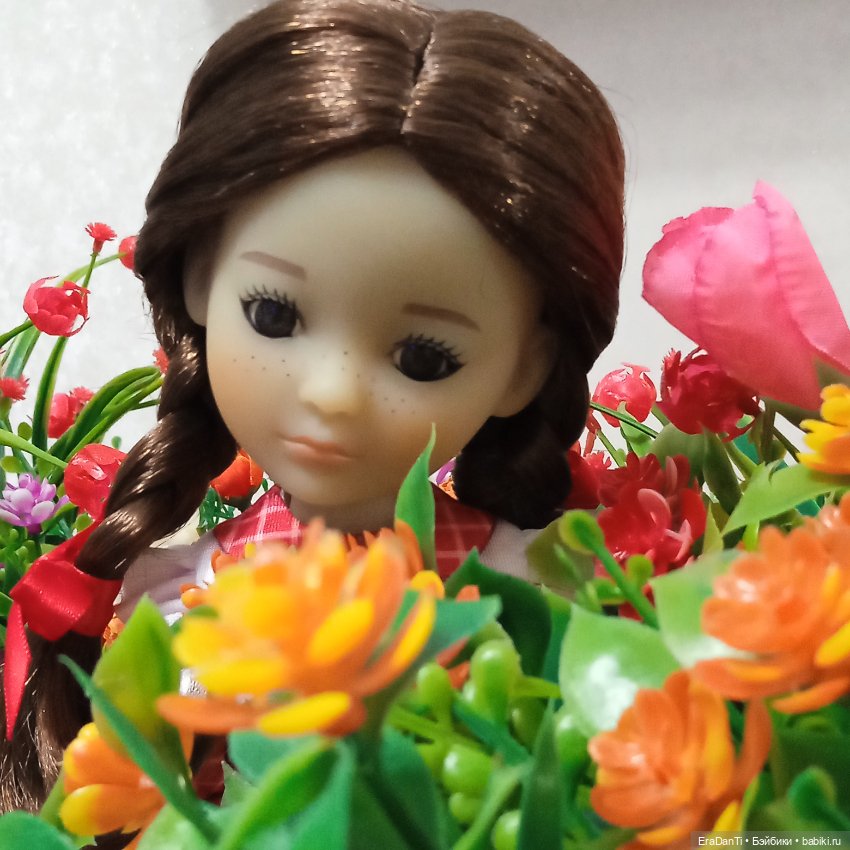 Беляночка и Розочка: среди цветов🌹🌹🌹 (фото 5)