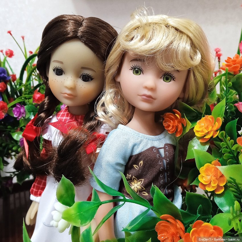 Беляночка и Розочка: среди цветов🌹🌹🌹 (фото 9)