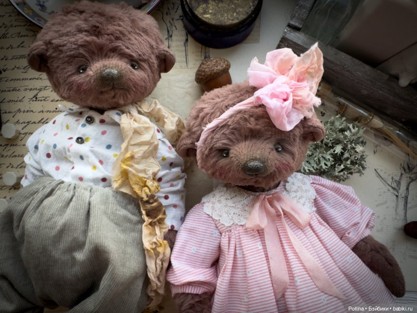 Teddy bear 🧸 — Авторские мишки Тедди и друзья: фото (фото 7)