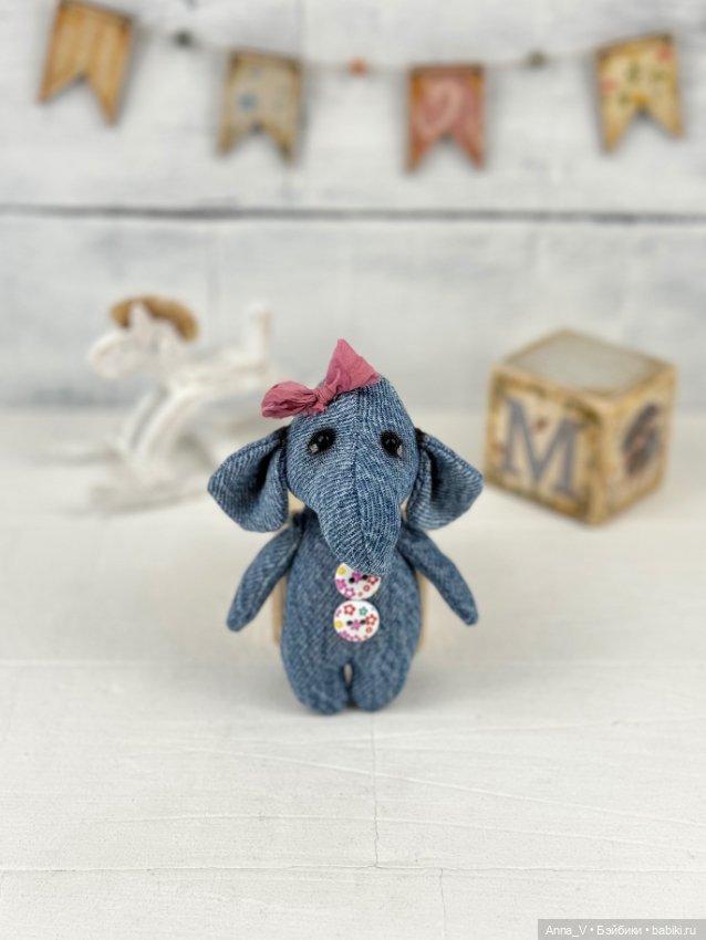 Джинсовые дружочки — Авторские мишки Тедди и друзья: фото (фото 6)