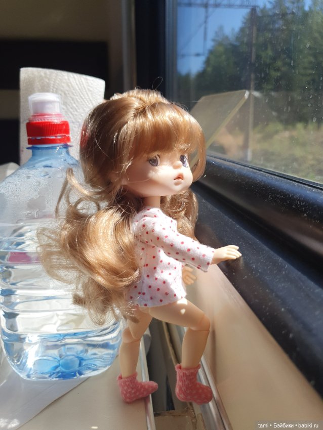 Путешествие на поезде)) — Куклы Xiaomi Monst (Сяоми) и Pipitom: шарнирные