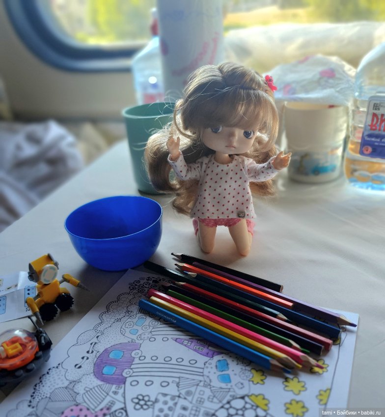 Путешествие на поезде)) — Куклы Xiaomi Monst (Сяоми) и Pipitom: шарнирные