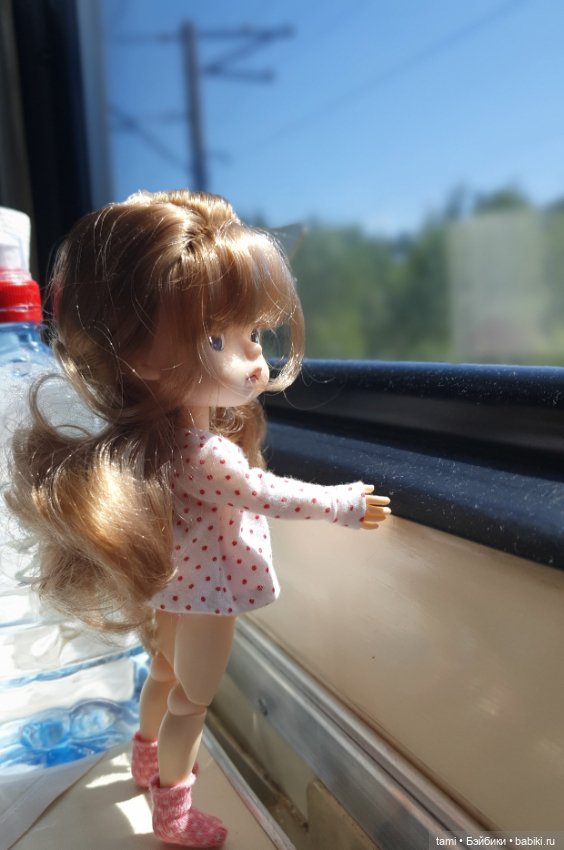 Путешествие на поезде)) — Куклы Xiaomi Monst (Сяоми) и Pipitom: шарнирные