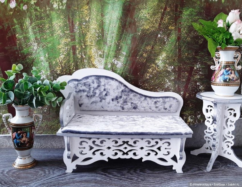 Декорация мебели — Мебель для кукол и домиков: фото (фото 2)