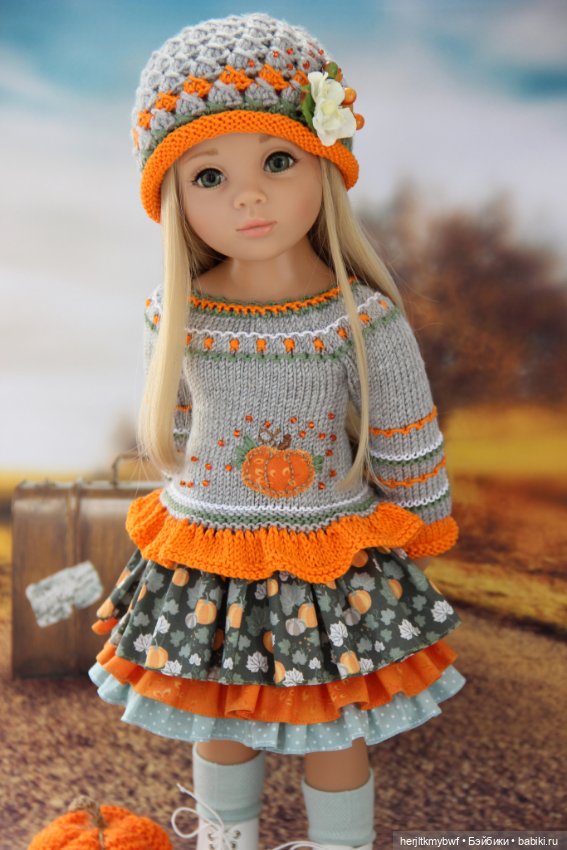 А Муза-осень не дремала… Одежда для Готц