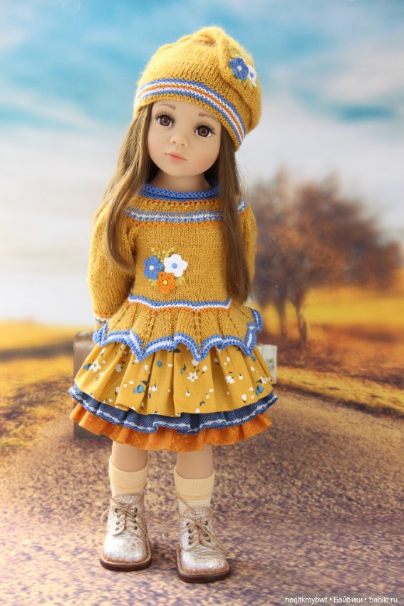 А Муза-осень не дремала… Одежда для Готц (фото 8)