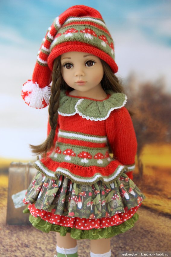 А Муза-осень не дремала… Одежда для Готц (фото 7)