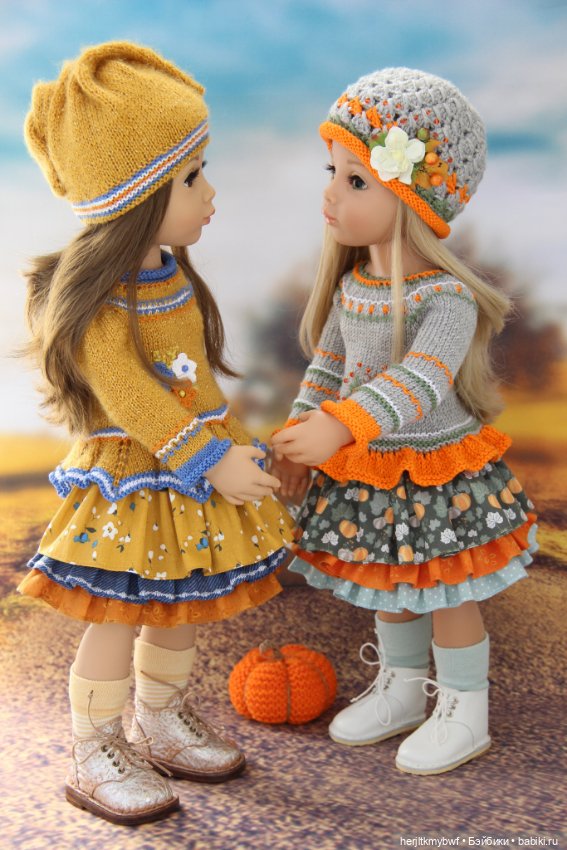 А Муза-осень не дремала… Одежда для Готц