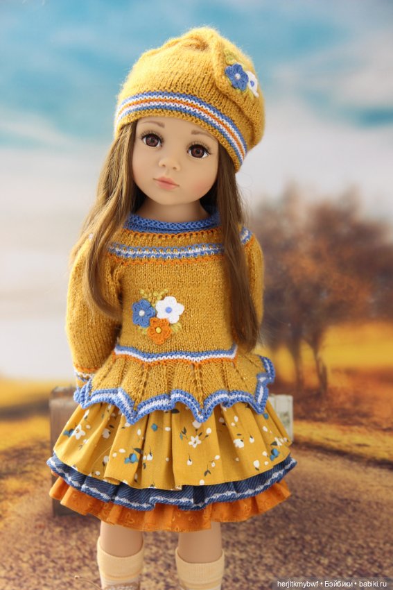 А Муза-осень не дремала… Одежда для Готц (фото 9)